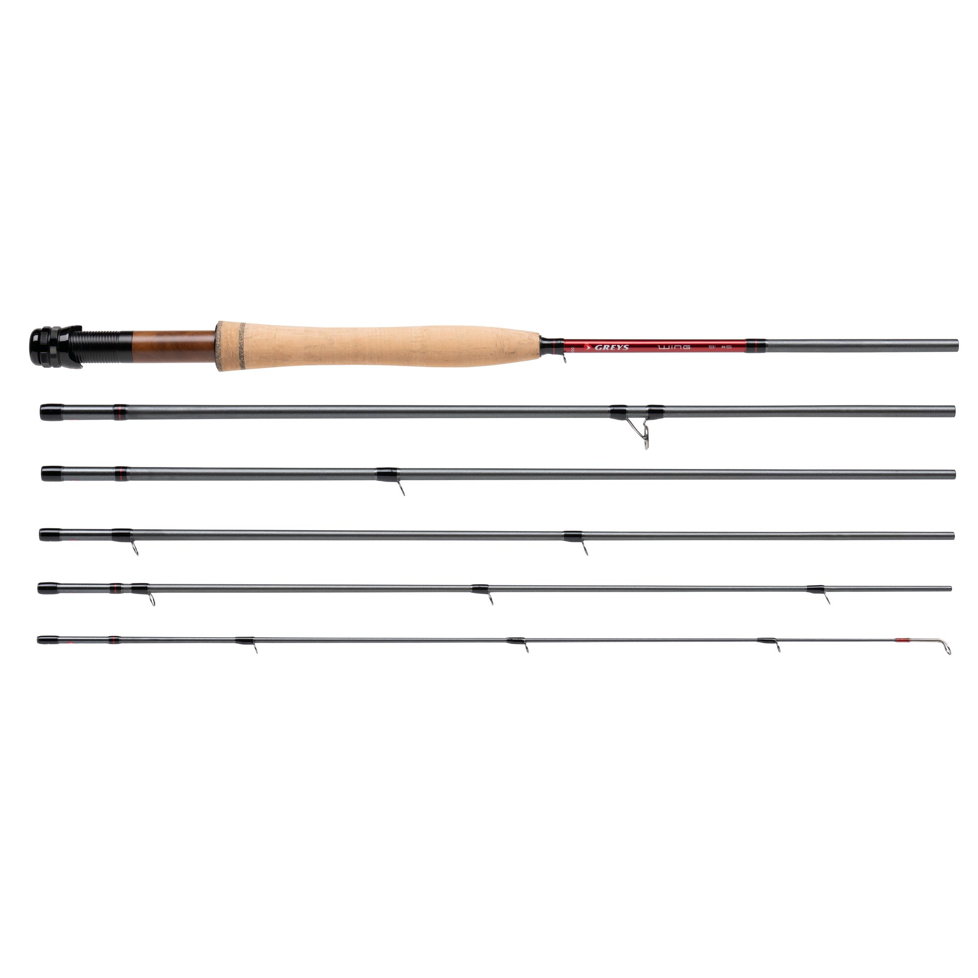 6 piece fly fishing rod El Rey G6 9 9 Weight Six Section Travel reel combo is designed to deliver classic casting perfection on the varied streams Ode to the 6-piece